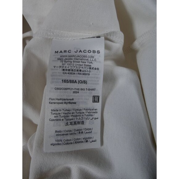 Marc Jacobs Print Logo Oversize T-Shirt (O/S) & Pants (L) 2 PC Set - Picture 16 of 16